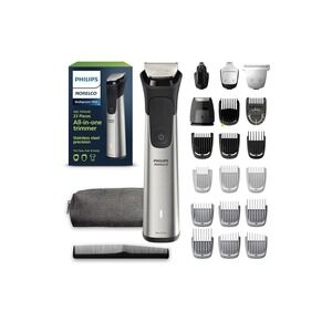 Philips Norelco Multigroom 3000 (MG7970/49) - 15-Piece Trimmer,‎ Black/Chrome
